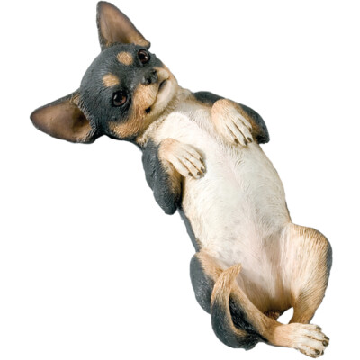 ♛ SANDICAST Dog Figurine Sculpture Chihuahua Tri