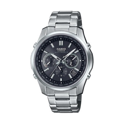 Pre-owned Casio Lineage Liw-m610tse-1ajf Solar Radio Men's Watch Titanium Analog