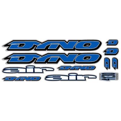 1995 DYNO - AIR decal set - for purple frame