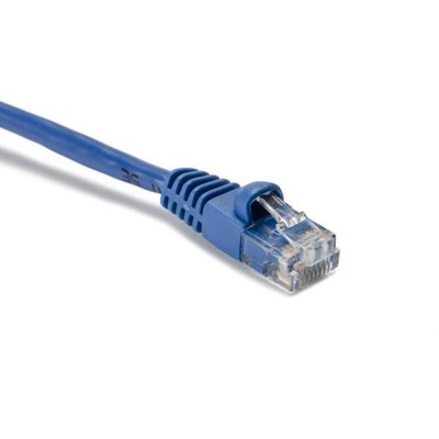 Hellermann Tyton PCBLU1 Category 5e Patch Cord, 1ft Length, Blue