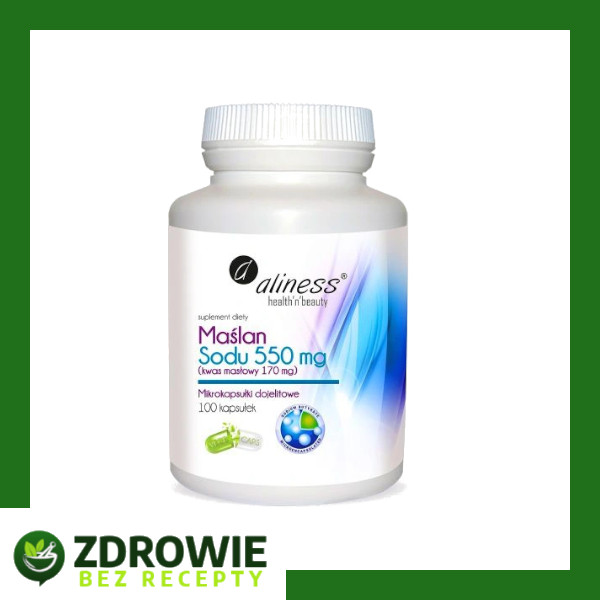 Aliness Sodium Butyrate 550 Mg Butyric Acid 170 Mg 100/200/300 Kaps | Darm Neu