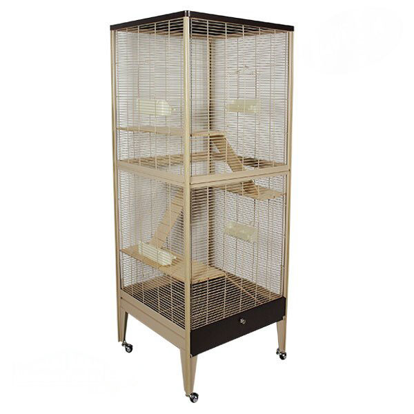 Nagerkäfig Frettchenkäfig Happy Home 66 B Käfig für Degu Chinchilla Ratten etc.