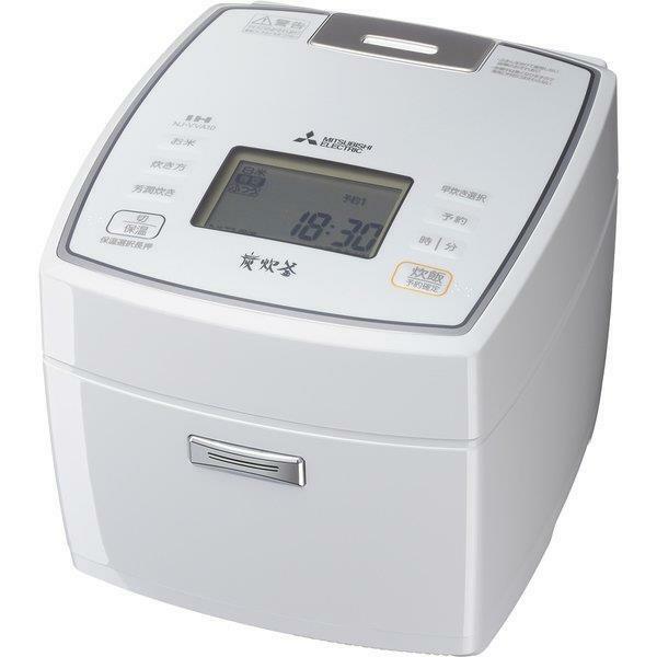 Mitsubishi Rice Cooker Nj Vva10 W White Ac100v Japan Domestic Version New Ebay