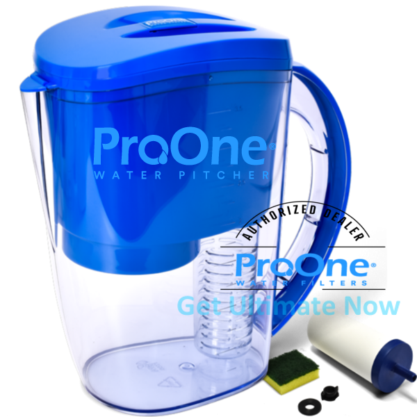 ProOne Water Filtered Water Pitcher