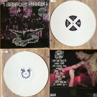 The Path Of Resistance ‎aka EARTH CRISIS! Who Dares Wins WHITE VINYL LP sXe RSD!