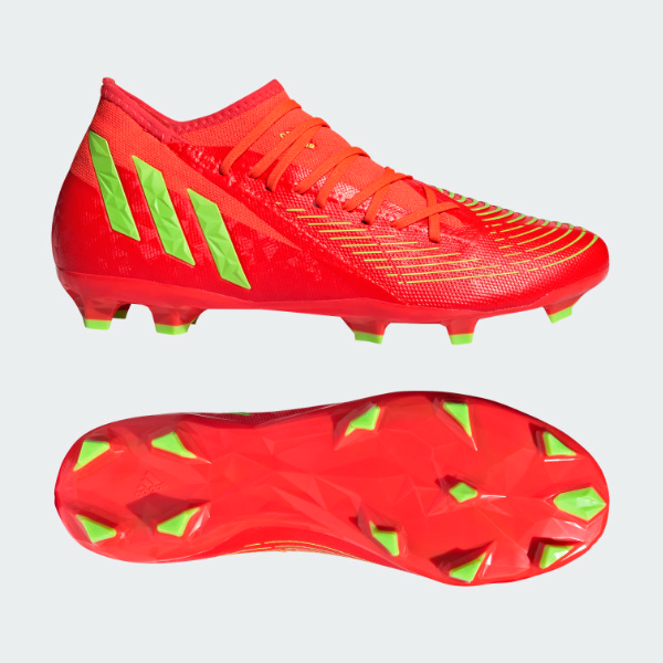 

Футбольные бутсы Adidas Predator Edge.3 FG - GW1005 Expeditedship, Solar red / team solar green, adidas Predator