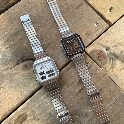 Pre-owned Citizen Collection Record Label Thermo Sensor Jg2126-69e Unisex Watch In Box