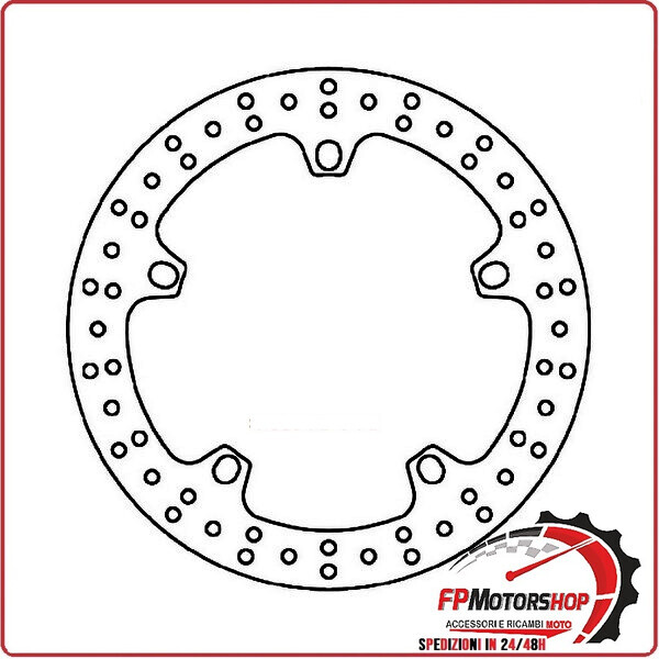 DISCO FRENO MOTO PER BMW R1200GS 08>18 R1250GS 19> ANTERIORE FERODO R850GS 98>07