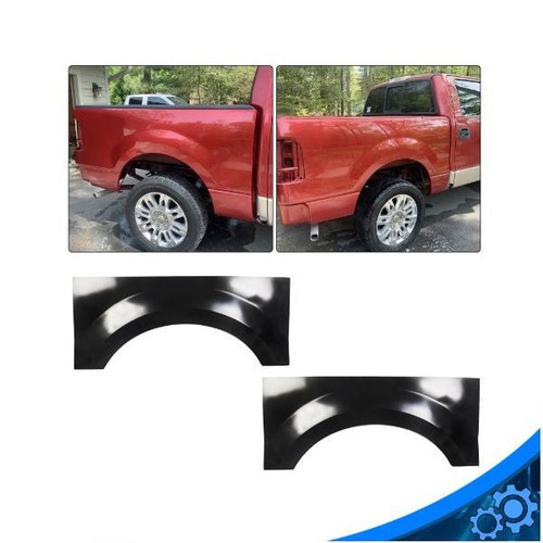 Пара панелей для ремонта верхней колесной арки ПОДХОДИТ ДЛЯ Ford F150 2004-2008 Crew Cab Super Crew