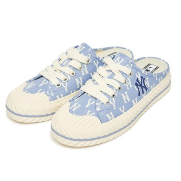 

Мюловые кроссовки MLB Playball Monogram NY Yankees 3AMUM212N-50BLL Expeditedship, Light blue, MLB Playball Monogram Mule