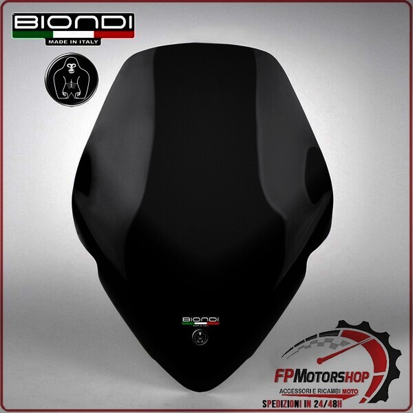 CUPOLINO PARABREZZA SCOOTER PER YAMAHA T-MAX 500 2000>2007 FUME BIONDI 8010166