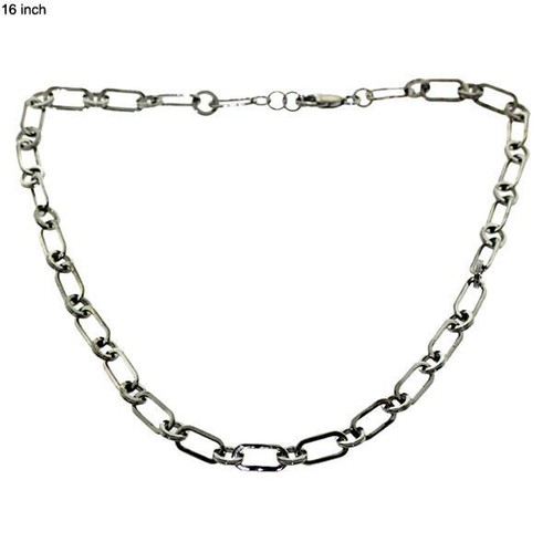 Silver Mix Chain Necklace PRY シュウト Silver Mix Chain Necklace PRY シュウト