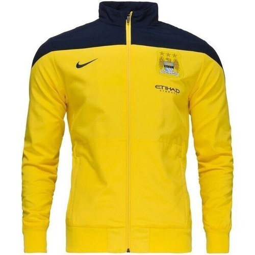 NIKE MEN'S FC MANCHESTER CITY 2013/2014 JACKET TRACK TOP SOCCER FOOTBALL SIZE M