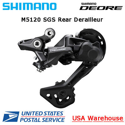 Shimano Deore Shadow+ RD-M5120 10/11 Speed Rear Derailleur SGS Long Cage MTB OE