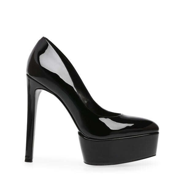 Steve Madden Brenna Black Closed Toe Slip On High Stiletto