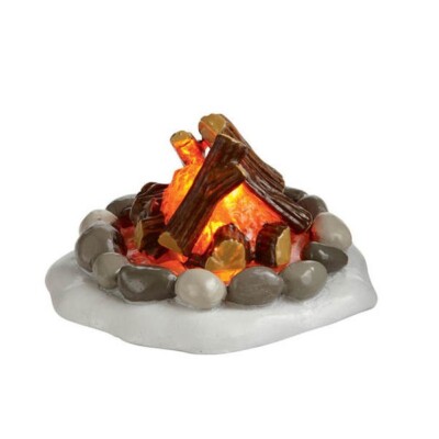 Dept 56 LIT FIRE PIT General Village 4020247 BRAND NEW IN BOX