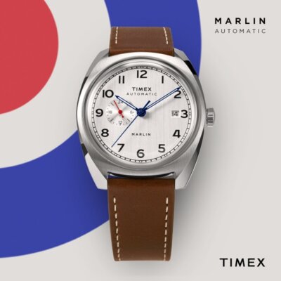 Pre-owned Timex Tw2v62000 Marlin Jet Automatic