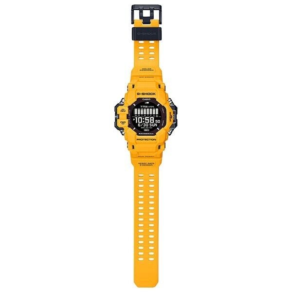 Pre-owned Casio G-shock Gpr-h1000-9jr Rangeman Master Of Bluetooth Gps Men Watch Yellow