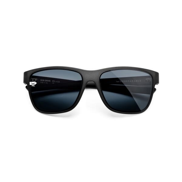 gloryfy Gi39 Drive anthracite POL 1i39113L Sonnenbrille Kunststoff Oval Grau