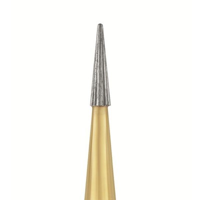 TriRockDental FG #SE3-20 Safe End 20 Blade Taper T&F Carbide Bur. 10/Pk. Made
