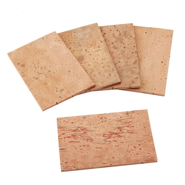 50Pcs Natural Sax Saxophone Neck Cork Sheet 2mm