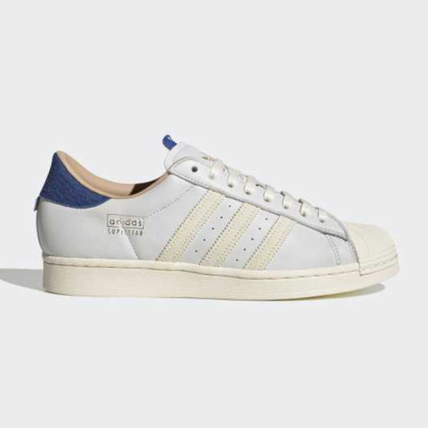 

Обувь Adidas Superstar Originals - HQ6458 Expeditedship, White / pulse blue, adidas Superstar