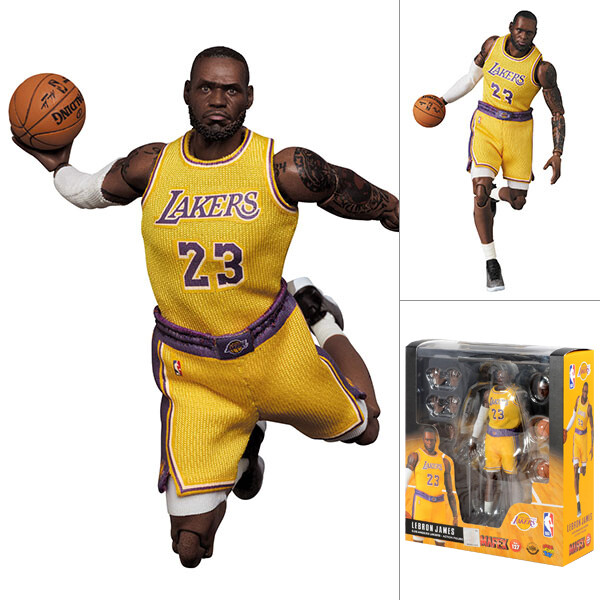 LeBron James フィギュア& Anthony Davis カードセット 2023-24 Panini Top Class Synergy #230 Anthony Davis / LeBron