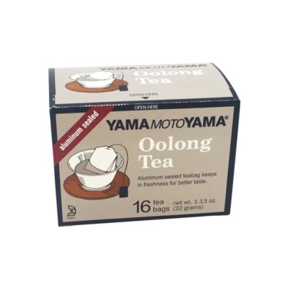 Japanese Yamamotoyama Oolong Tea 烏龍茶 Aluminum Sealed 16 Tea Bags Net Wt. 1.13 Oz