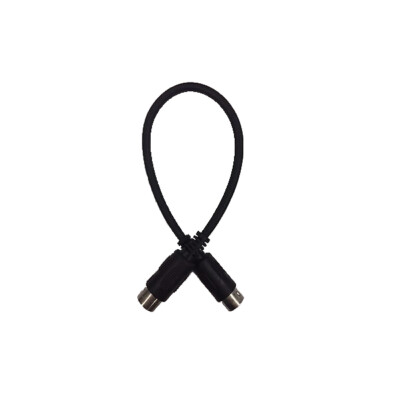 Cable Up CU/MD101/BLK 1' MIDI Male to MIDI Male MIDI Cable (Black)