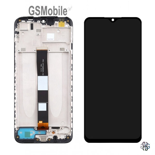 Display Ecran Lcd Tactile Frame Noir Xiaomi Redmi 9a M2006c3lg Original