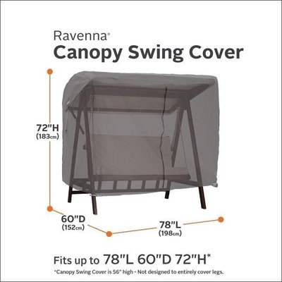 Classic Accessories Ravenna Patio Canopy Swing Cover