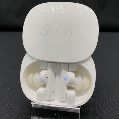 Final ZE8000 Wireless Earphone Active Noise Canceling 8K SOUND White Used Japan