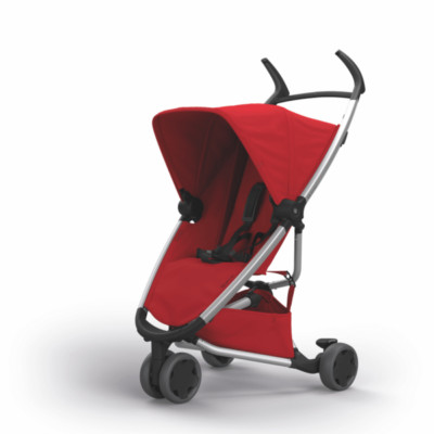 Quinny Zapp Xtra2 Kinderwagen, stylischer Komfort Buggy mit 3 Rädern, in Rot