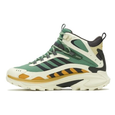 Pre-owned Merrell Moab Speed 2 Mid Gtx [ml037793] Men Outdoors Shoes Hedge Green J037793
