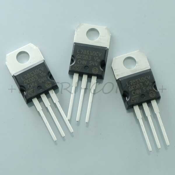 L78s10cv-Dg Regulateur De Tension +10v 2a To-220ab Stm Rohs (Lot De 3)