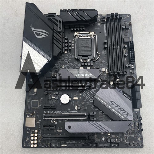 1PCS USED ASUS ROG STRIX Z390-E GAMING Motherboard ATX Z390