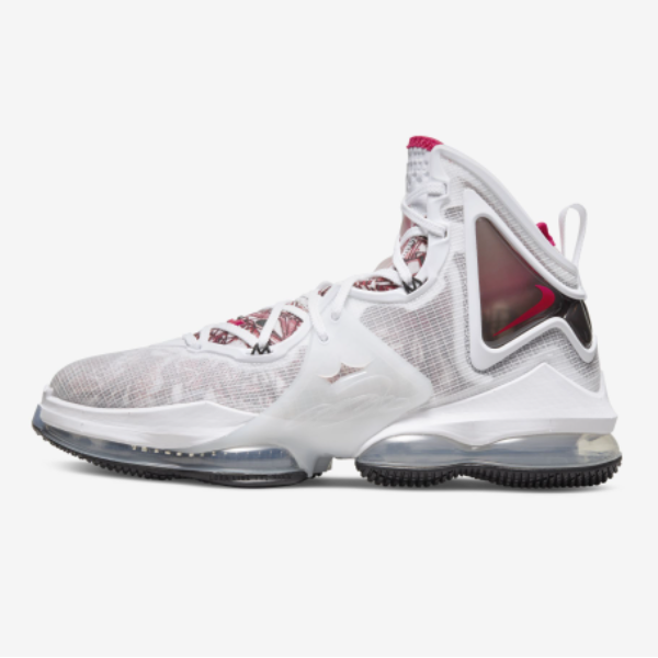 

Баскетбольные кроссовки Nike LeBron 19 White University Red — CZ0203 101 Expeditedship, Белый, Nike LeBron 19