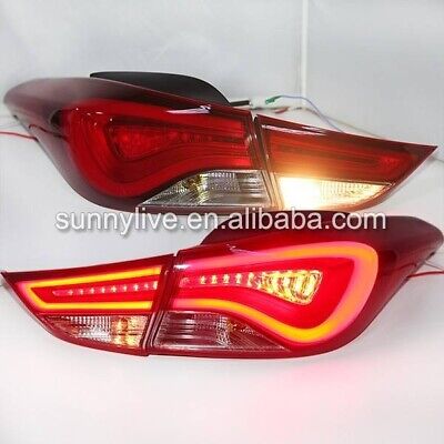 Red LED Tail Lamps 2011-2015 Year for HYUNDAI Elantra Avante MD LED Rear Lights