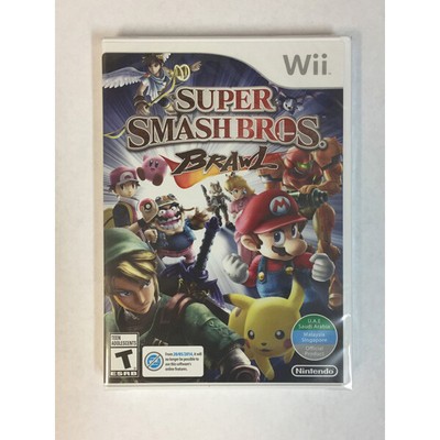 Super Smash Bros Brawl (Uae Version) (Nintendo Wii) Brand New