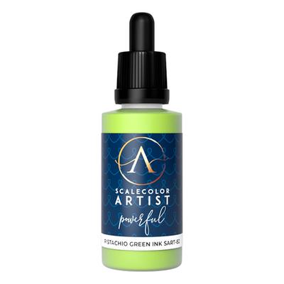 SART-82 Pistachio Green Acrylic Ink 20ml - Scale75 Premium Art Paint