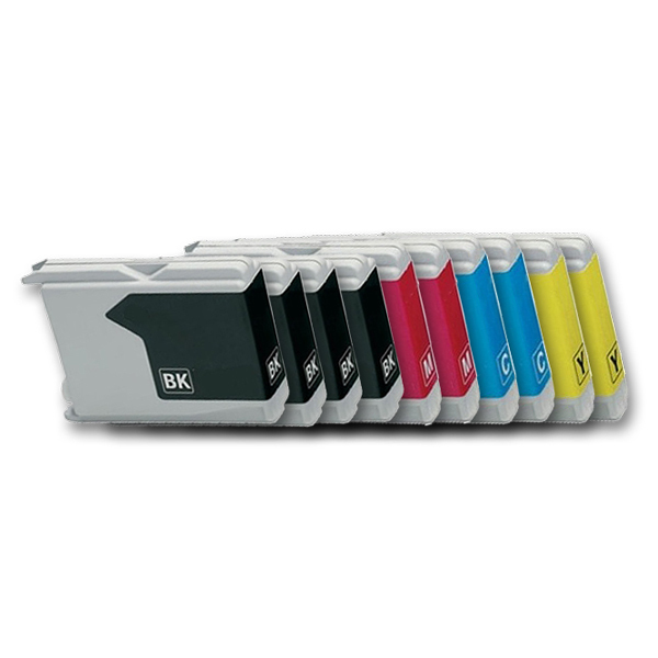 10 Druckerpatronen Kompatibel Mit Brother Mfc-465cn Mfc-680cn Mfc-845cw