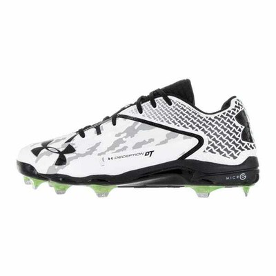 Under Armour Mens Deception Low DT, белый/черный, 14 D(M) США