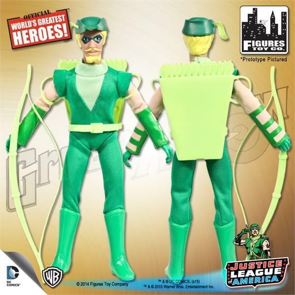 Green Arrow Justice League of America Special Edition 8 Inch Retro Mego Figure | eBay