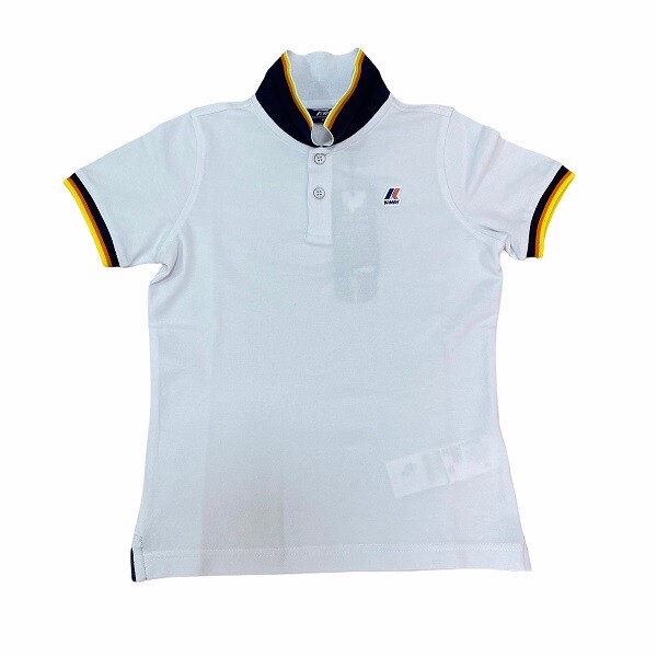 K-WAY Polo Child Kway Vincent Contrast Stretch White 10–16 Возраст Kway K Way