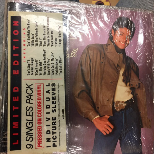 洋楽 Michael Jackson 7 Inch Singles Box Set Michael Jackson Collection of 7 x 7