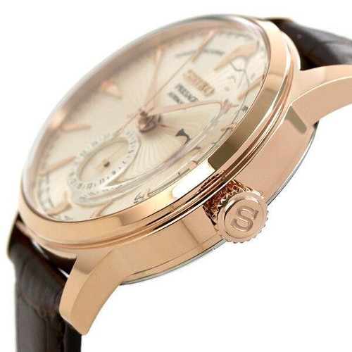 Pre-owned Seiko Presage Basic Line Sary132 Automatic Mechanical Men Watch In Box