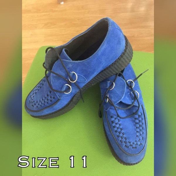 Men's Creepers/ Teddy Boy Shoes 50's Fancy Dress in Hoyland, South