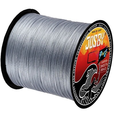 PE 4 Strands 8 Braided Wire Multifilament Fishing Line 10-90LB Weaves Cord