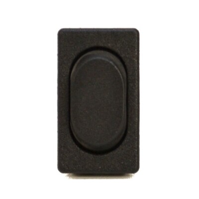 McGill Boat Momentary Rocker Switch 0852-0115 | 3 Spade Black