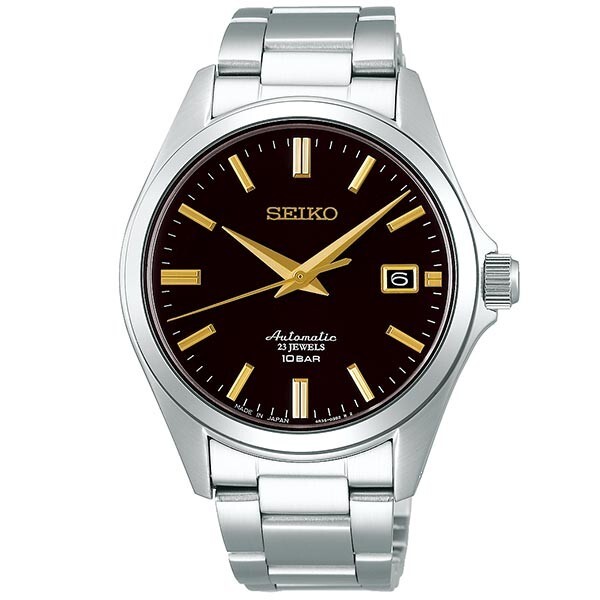 Pre-owned Seiko Szsb014 Mechanical Classic Line Automatic Men's Watch Black Gold Japan